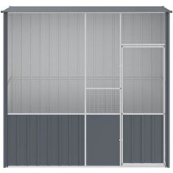 Клетка для птиц VidaXL 172344 (Anthracite) Thumb