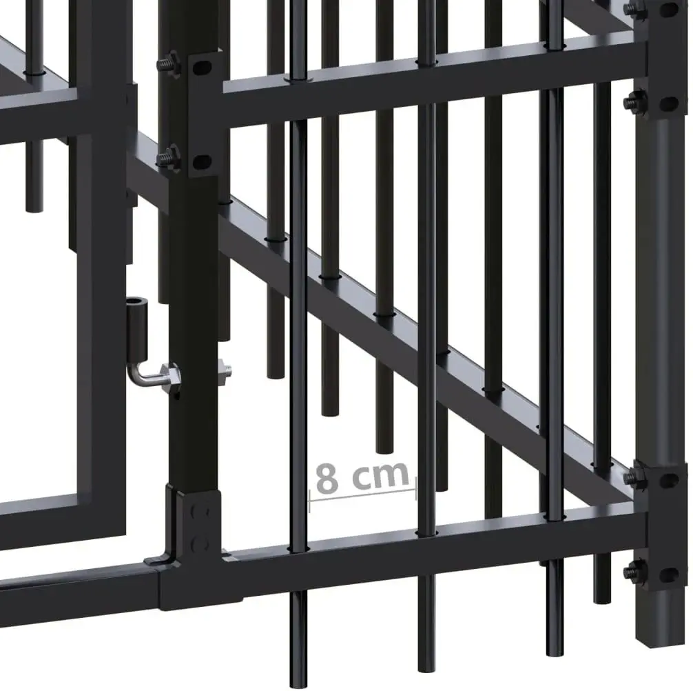 Cusca pentru caini VidaXL 171472 (Black)