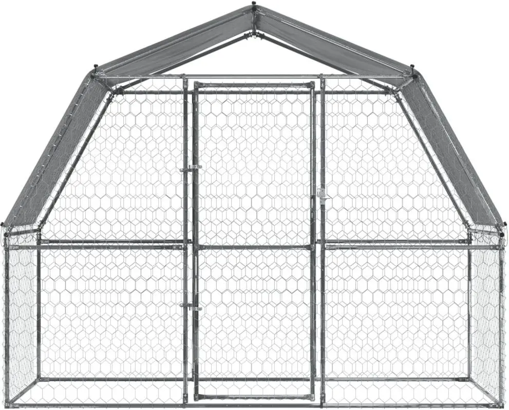 Cusca pentru caini VidaXL 3294908 (Silver)