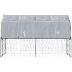 Клетка для собак VidaXL 3294909 (Silver) Thumb