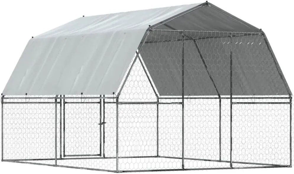 Клетка для собак VidaXL 3294909 (Silver)