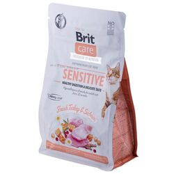 Корм для кошек Brit Care Healthy Digestion & Delicate Taste Turkey & Salmon (7кг) Thumb