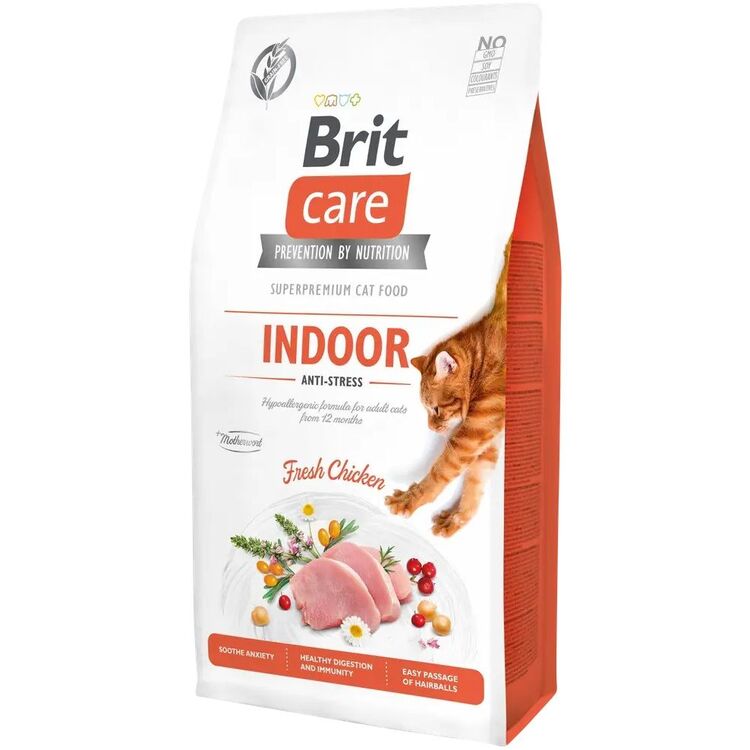 Корм для кошек Brit Care Indoor Chicken (7 kg)