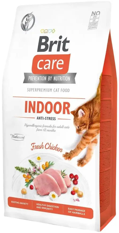 Корм для кошек Brit Care Indoor Chicken (7 kg)