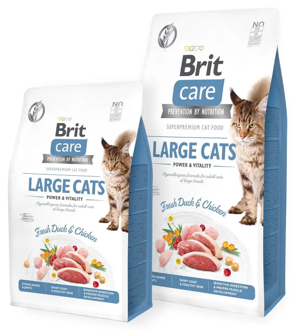 Hrana pentru pisici Brit Care Power & Vitality Duck & Chicken (7kg)