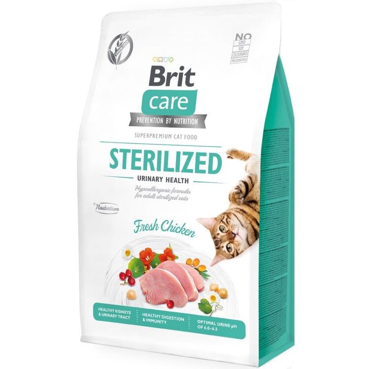 Корм для кошек Brit Care Sterilized Chicken (7 kg)