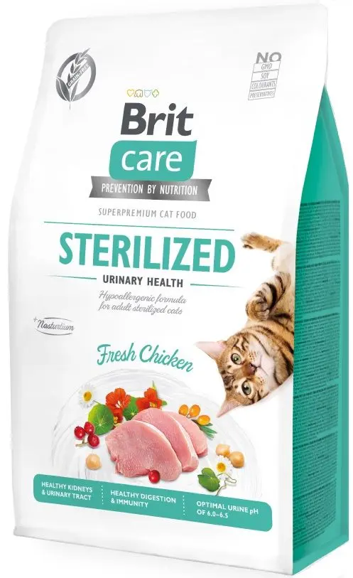 Корм для кошек Brit Care Sterilized Chicken (7 kg)