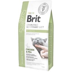 Hrana pentru pisici Brit Diabetes Chicken and Pea (5 kg)