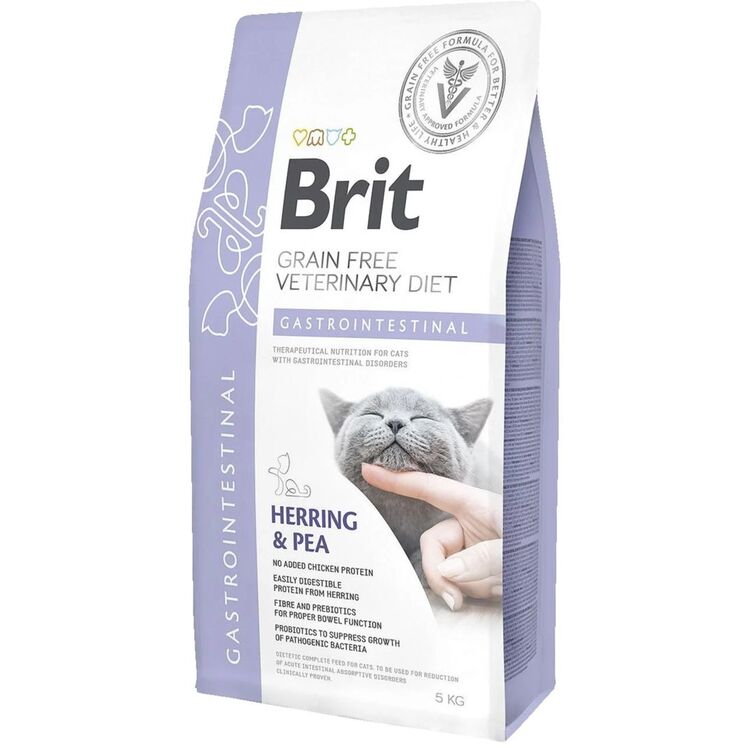 Корм для кошек Brit Gastrointestinal Herring and Pea (5 kg)