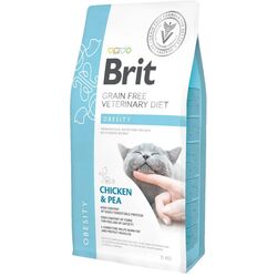 Hrana pentru pisici Brit Obesity Chicken and Pea (5 kg)
