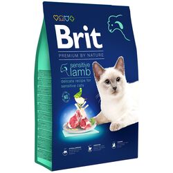 Корм для кошек Brit Premium by Nature Cat Sensitive Lamb (8kg)