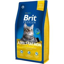 Hrana pentru pisici Brit Premium Cat Adult Salmon (8kg)