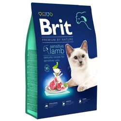 Корм для кошек Brit Premium Sensitive Lamb (8кг)