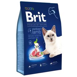 Корм для кошек Brit Premium Sterilized Lamb (8кг)