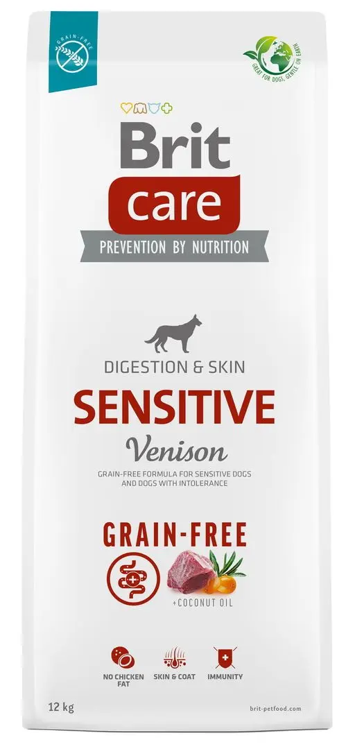 Hrana pentru caini Brit Care Digestion & Skin Sensitive Venison (12kg)