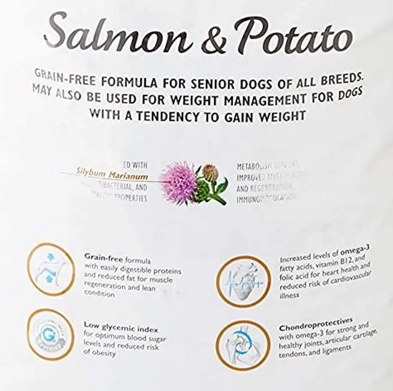 Hrana pentru caini Brit Care Grain Free Senior&Light Salmon&Potato (12kg)