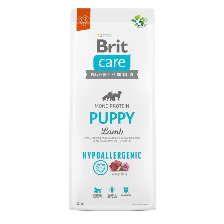 Корм для собак Brit Care Hypoallergenic Puppy Lamb (12кг)