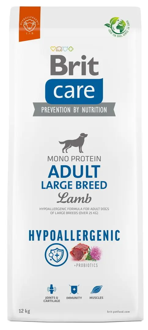 Корм для собак Brit Care Hypoallergenic Adult Large Breed (12кг)