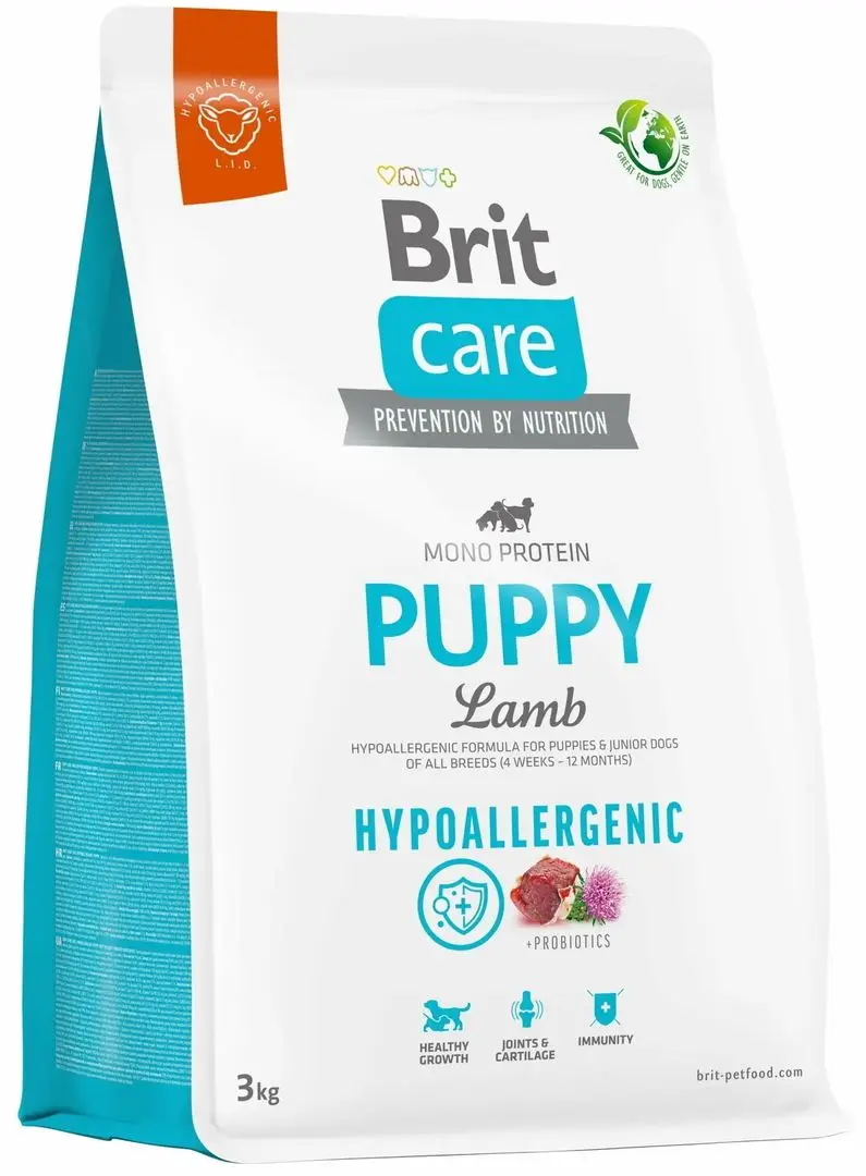 Корм для собак Brit Care Mono Protein Puppy Lamb (3кг)
