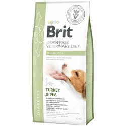 Hrana pentru caini Brit Diabetes Turkey and Pea (12 kg)