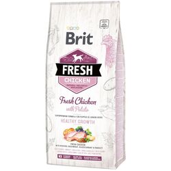 Корм для собак Brit Fresh Puppy Healthy Growth Chicken&Potato (12kg)