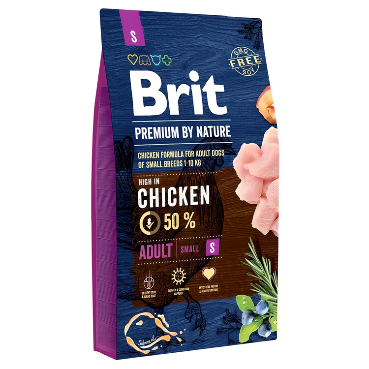 Корм для собак Brit Premium Adult S (8кг)