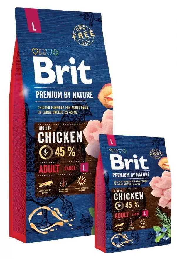 Hrana pentru caini Brit Premium Chicken (15kg)