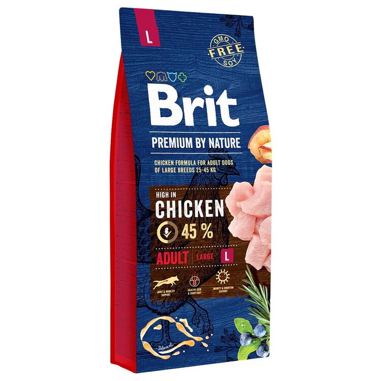 Hrană uscată pentru pisici Brit Premium By Nature Cat Adult Chicken 8kg