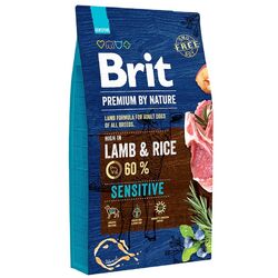 Корм для собак Brit Premium Sensitive Lamb & Rice (8кг)