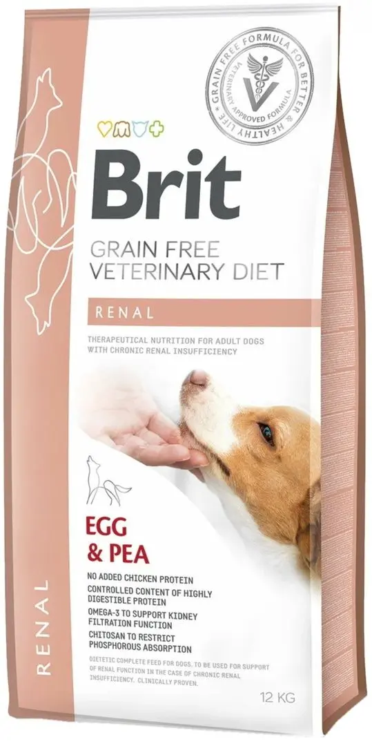 Корм для собак Brit Renal Egg and Pea (12 kg)