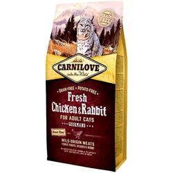Hrana pentru pisici Carnilove Adult Fresh Chicken&Rabbit (6kg)