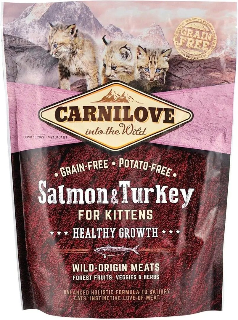 Hrana pentru pisici Carnilove Healthy Growth Salmon & Turkey (2kg) - 2