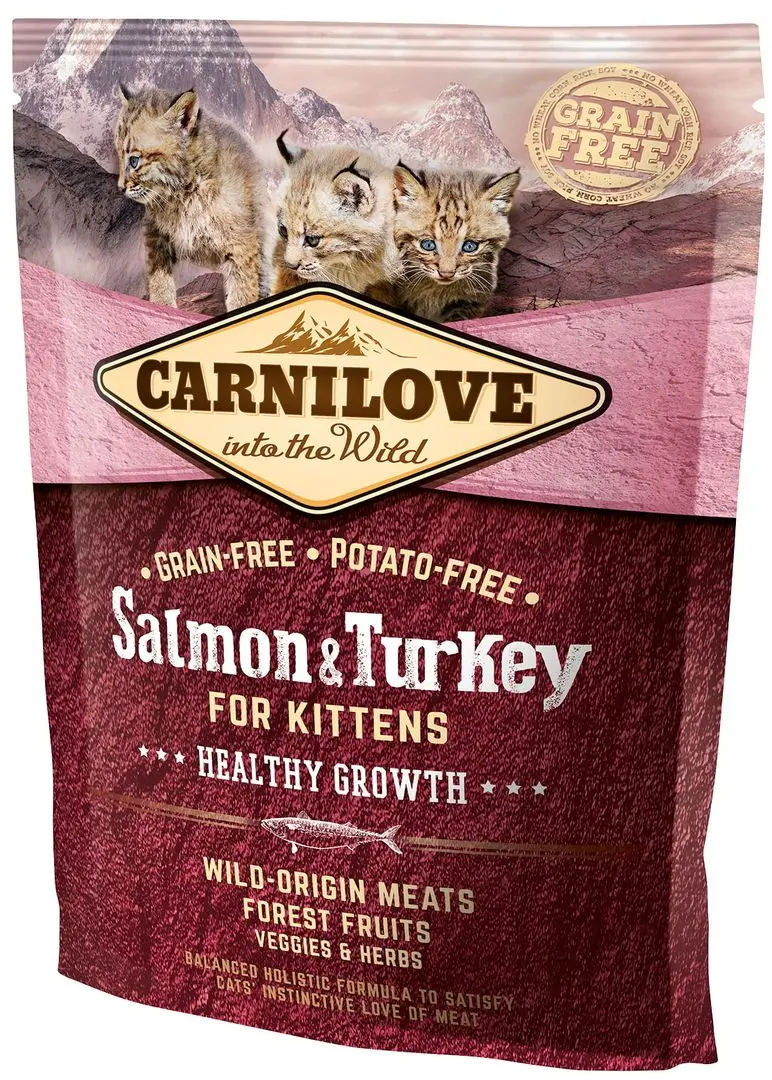 Корм для кошек Carnilove Healthy Growth Salmon & Turkey (6кг)