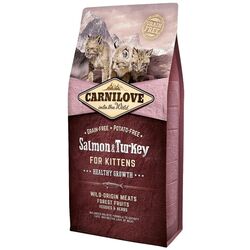 Hrana pentru pisici Carnilove Kittens Healthy Growth Salmon&Turkey (6kg)