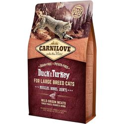 Hrana pentru pisici Carnilove Muscles, Bones, Joints Duck & Turkey (6 kg)