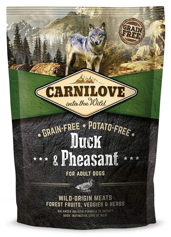 Hrana pentru caini Carnilove Duck & Pheasant (12kg)