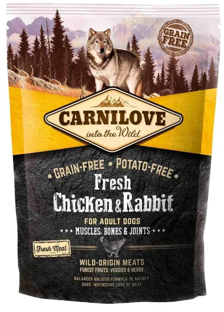 Корм для собак Carnilove Muscles, Bones & Joints Chicken & Rabbit (12кг)