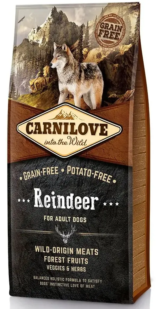 Корм для собак Carnilove Reindeer  (12кг)