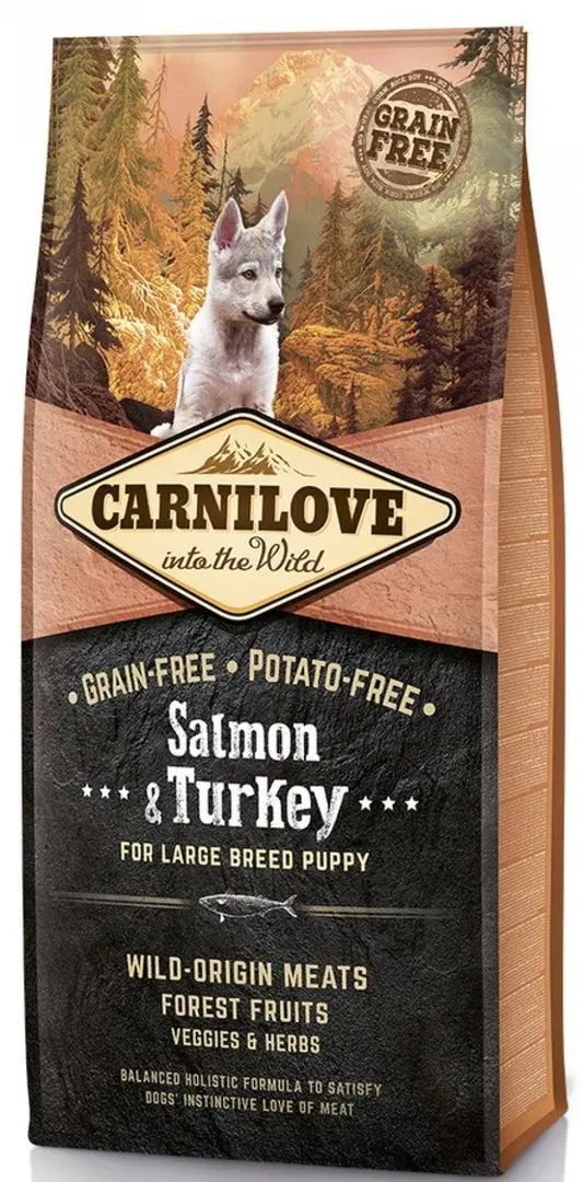 Hrana pentru caini Carnilove Salmon & Turkey (12kg)