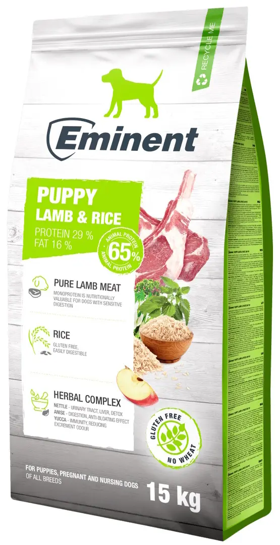 Корм для собак Eminent Puppy Mini Lamb & Rice (15кг)