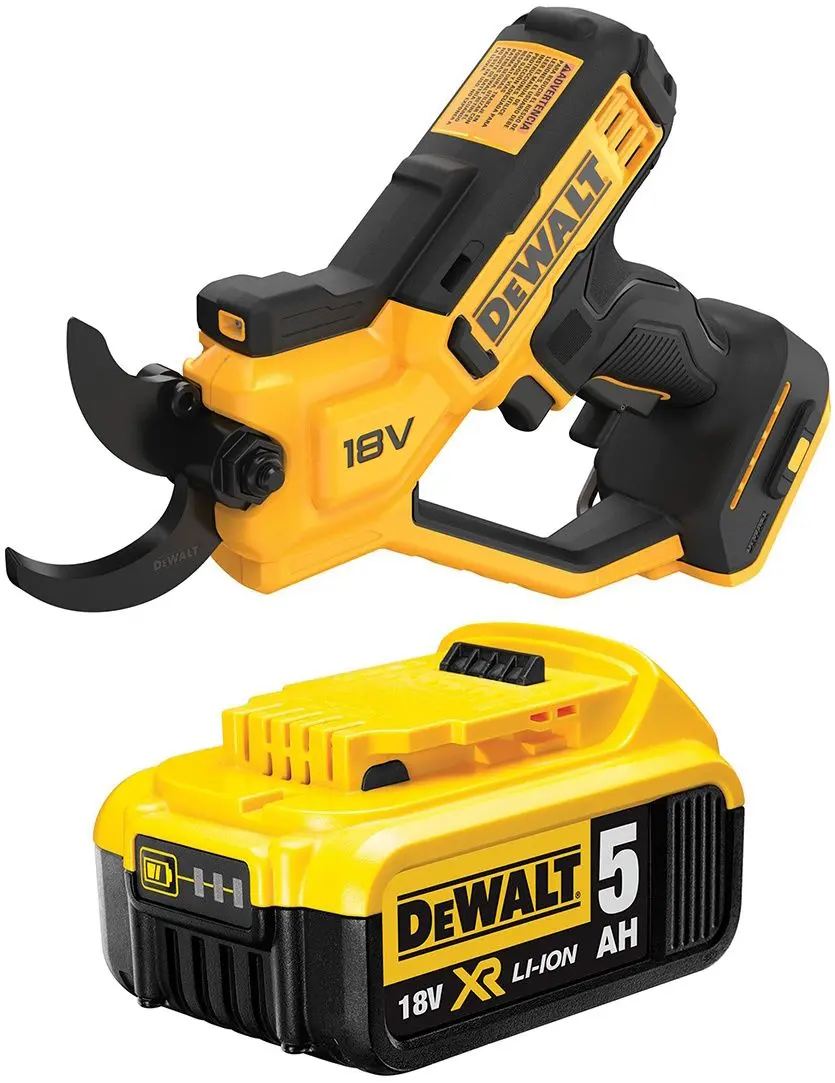 Foarfece de gradina cu acumulator DeWALT DCMPP568P1