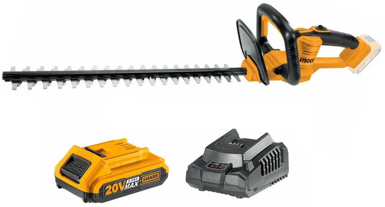 Аккумуляторный кусторез Ingco CHTLI20461 - 2