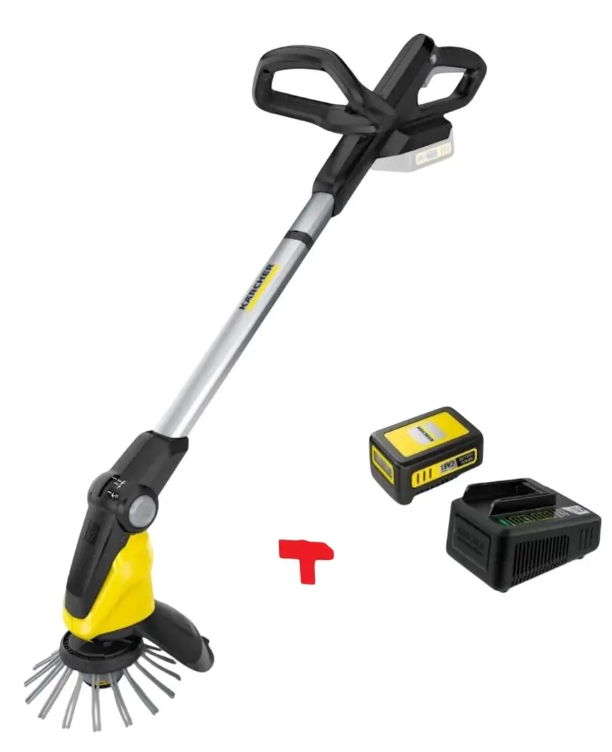 Aparat de indepartare a buruienilor cu acumulator Karcher WRE 18-55 + Kit 1.445-244.01 (Yellow/Black)
