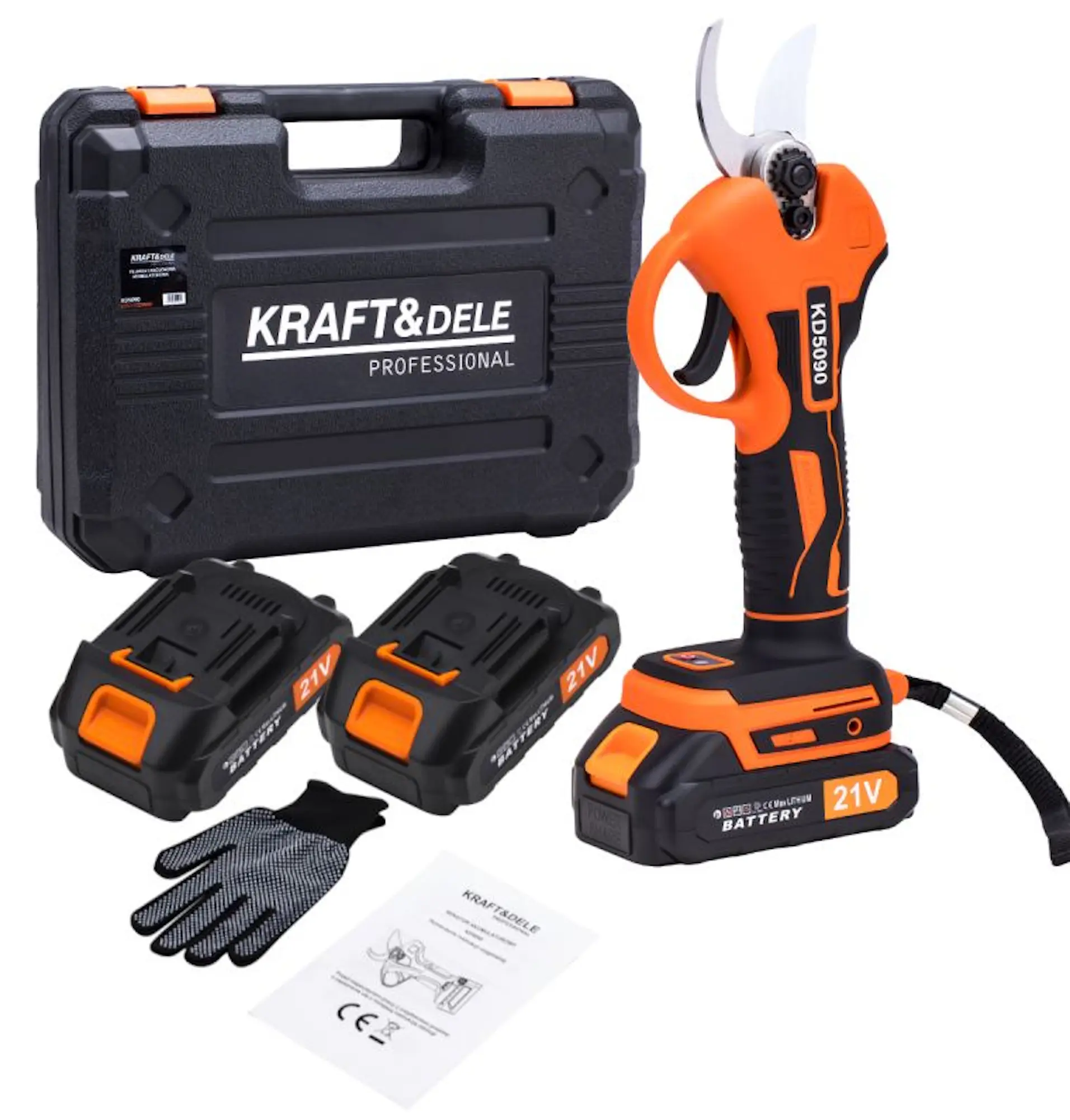 Secator cu acumulator Kraft&Dele KD5090