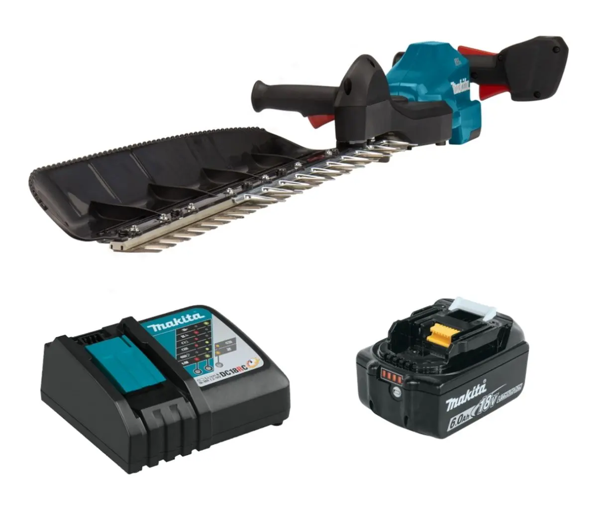 Foarfeca de tuns gard viu cu acumulator Makita DUH754SRG - 2