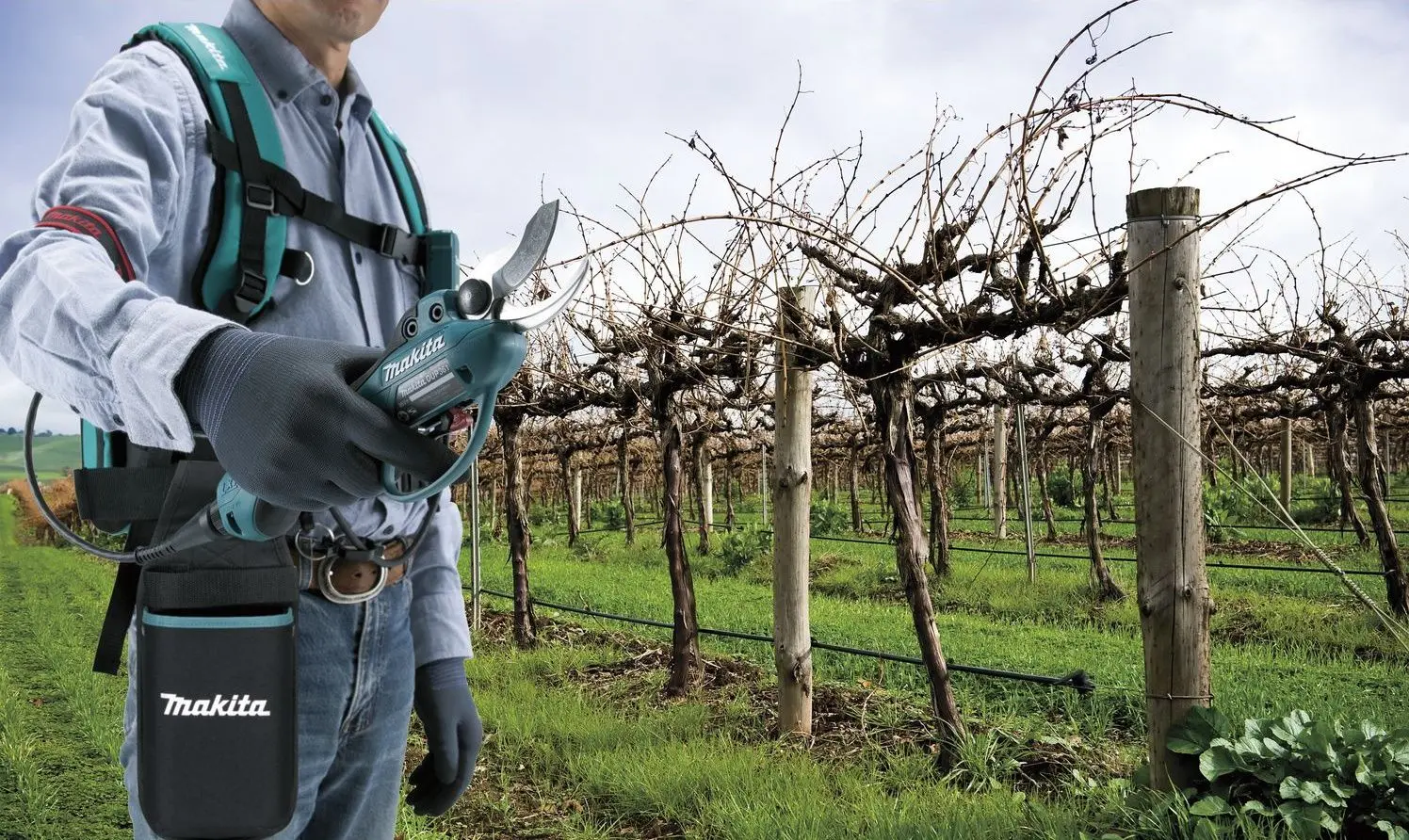 Аккумуляторный секатор Makita DUP 361 Z - 9