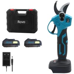 Foarfece de gradina cu acumulator Rovo RV-FE 2x2.0Ah Set (Blue/Black)