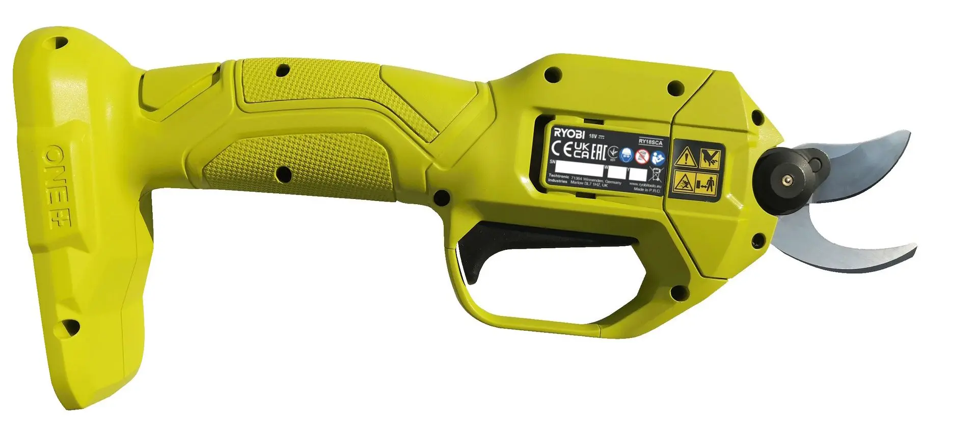 Foarfeca de gradina cu acumulator Ryobi One+ RY18SCA-0