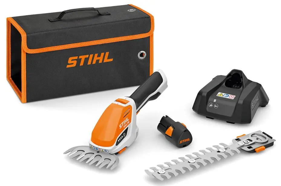 Аккумуляторные садовые ножницы-кусторез Stihl HSA26 Set