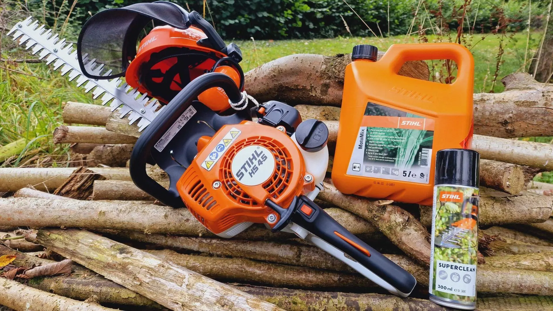 Электрический кусторез Stihl HS45 (Orange/Black) - 3